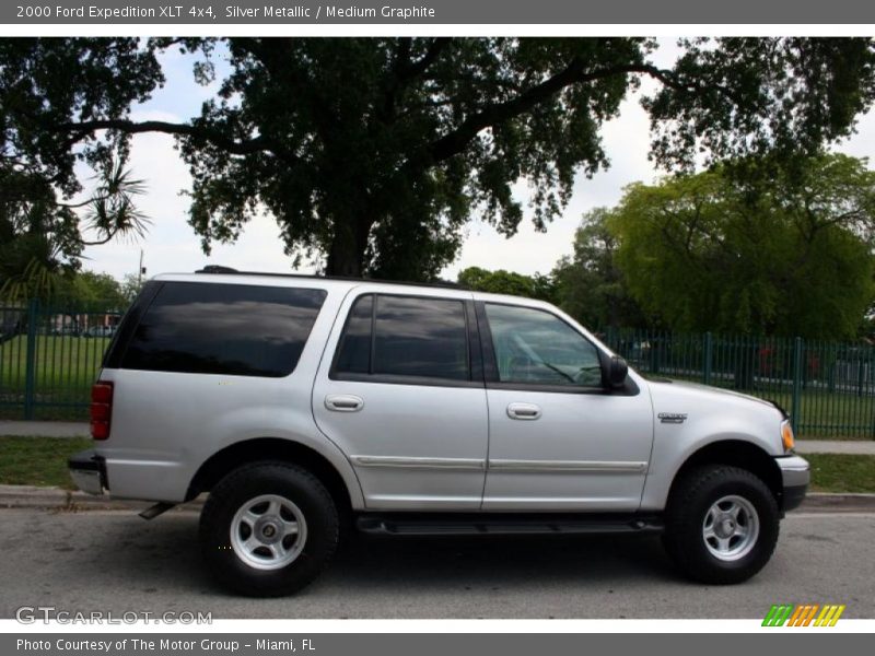 Silver Metallic / Medium Graphite 2000 Ford Expedition XLT 4x4