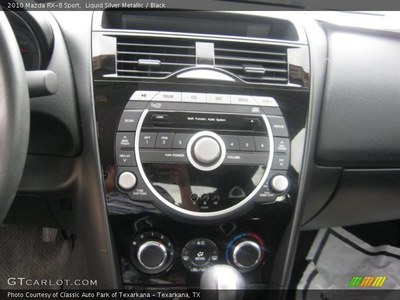 Liquid Silver Metallic / Black 2010 Mazda RX-8 Sport