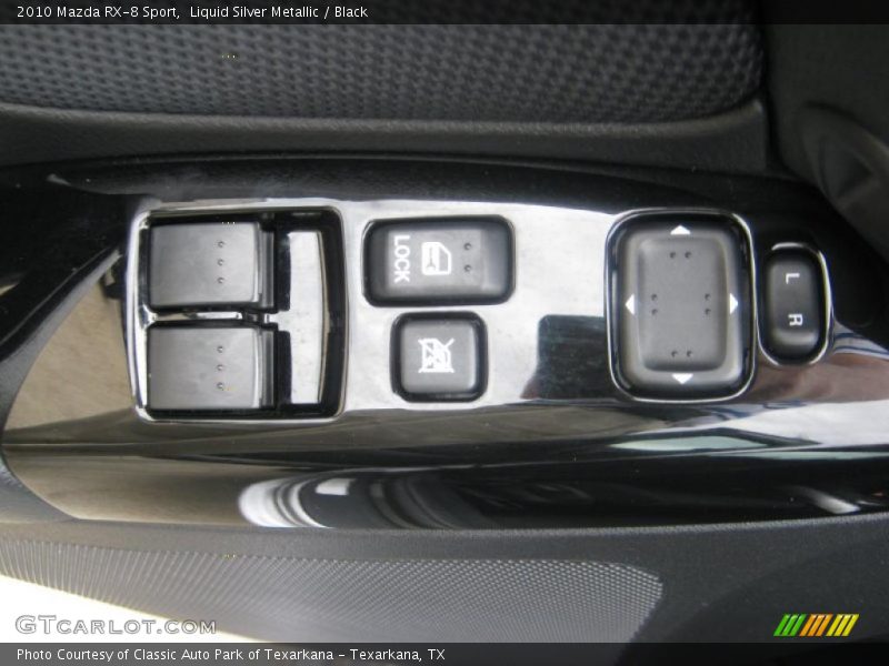 Liquid Silver Metallic / Black 2010 Mazda RX-8 Sport