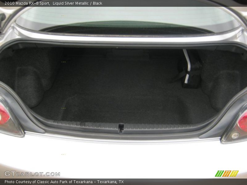 Liquid Silver Metallic / Black 2010 Mazda RX-8 Sport