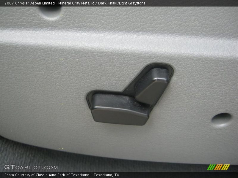Mineral Gray Metallic / Dark Khaki/Light Graystone 2007 Chrysler Aspen Limited