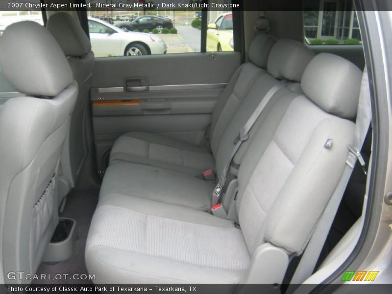  2007 Aspen Limited Dark Khaki/Light Graystone Interior