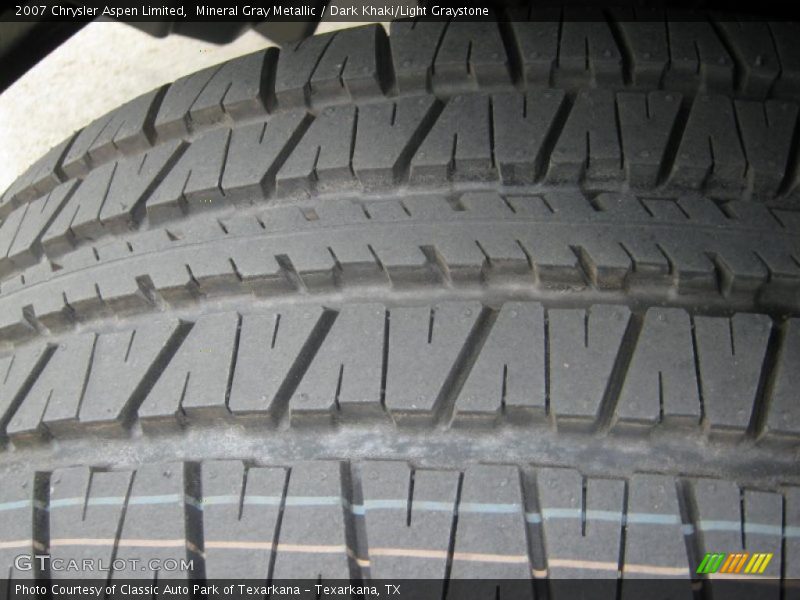 Mineral Gray Metallic / Dark Khaki/Light Graystone 2007 Chrysler Aspen Limited