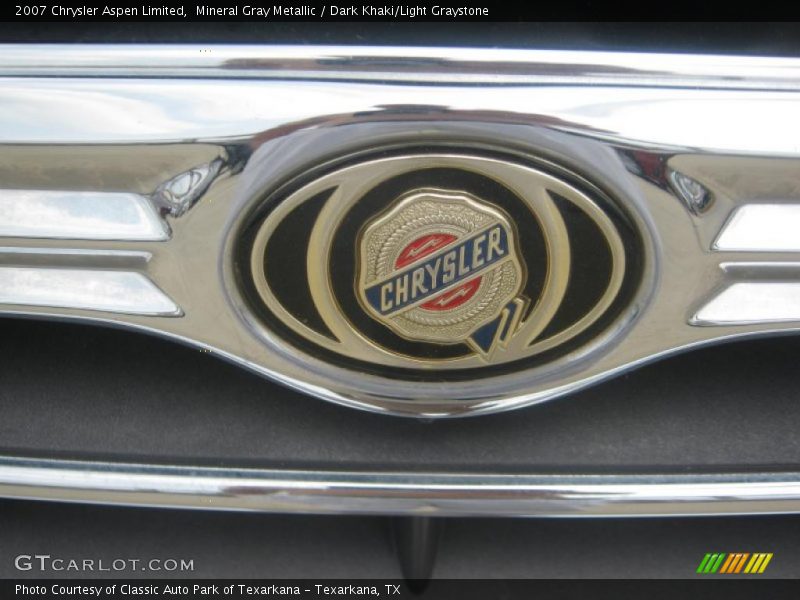Mineral Gray Metallic / Dark Khaki/Light Graystone 2007 Chrysler Aspen Limited
