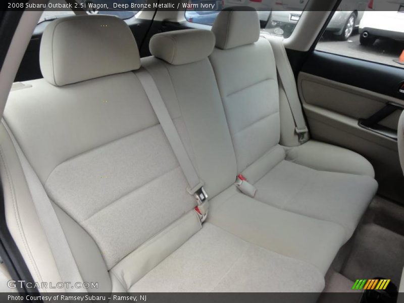 Deep Bronze Metallic / Warm Ivory 2008 Subaru Outback 2.5i Wagon