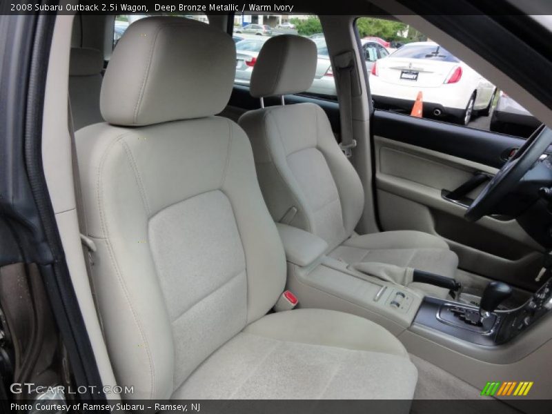 Deep Bronze Metallic / Warm Ivory 2008 Subaru Outback 2.5i Wagon