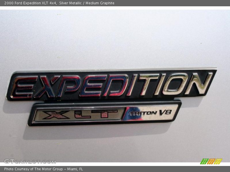 Silver Metallic / Medium Graphite 2000 Ford Expedition XLT 4x4