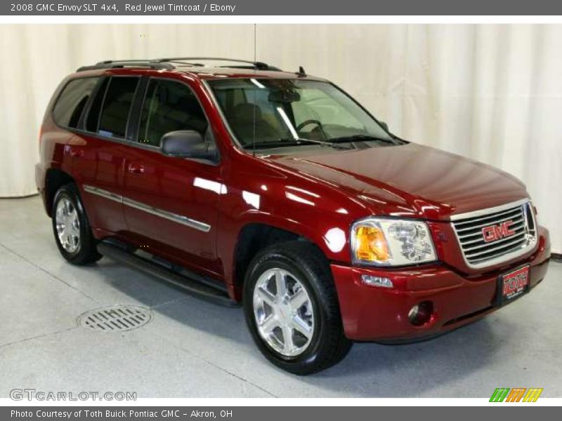 Red Jewel Tintcoat / Ebony 2008 GMC Envoy SLT 4x4