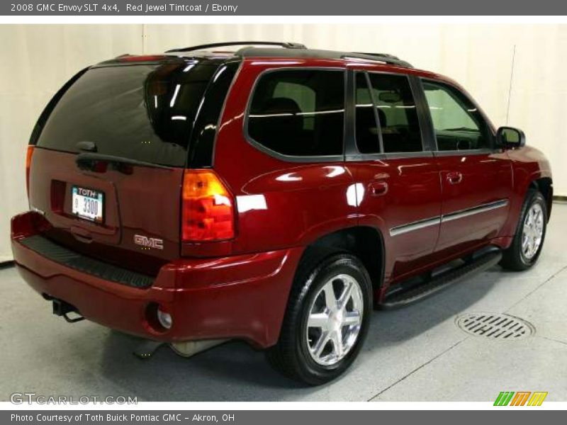 Red Jewel Tintcoat / Ebony 2008 GMC Envoy SLT 4x4
