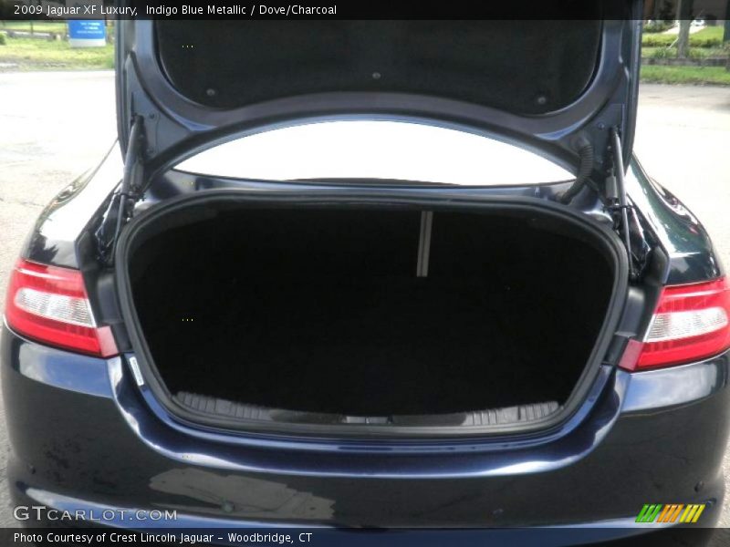 Indigo Blue Metallic / Dove/Charcoal 2009 Jaguar XF Luxury