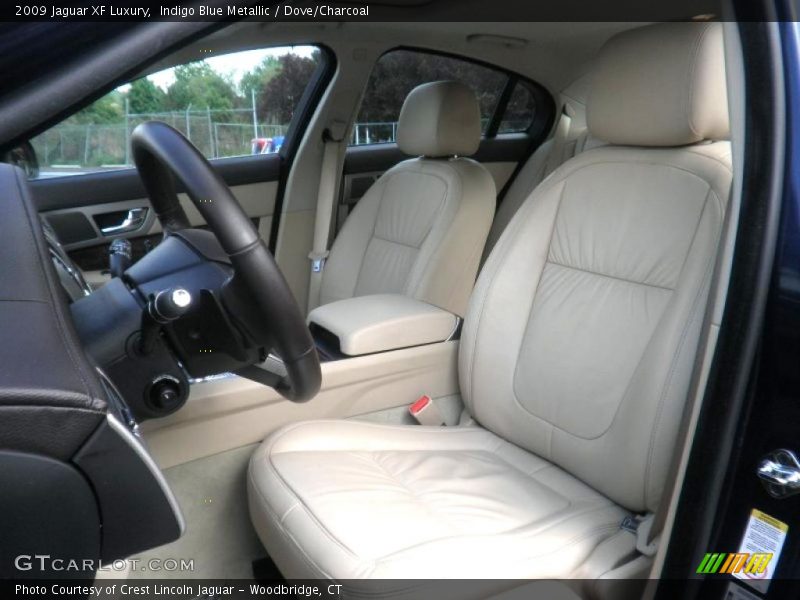  2009 XF Luxury Dove/Charcoal Interior