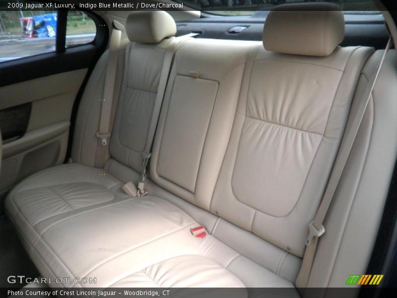 Indigo Blue Metallic / Dove/Charcoal 2009 Jaguar XF Luxury
