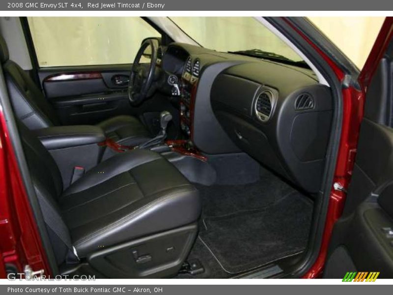 Red Jewel Tintcoat / Ebony 2008 GMC Envoy SLT 4x4