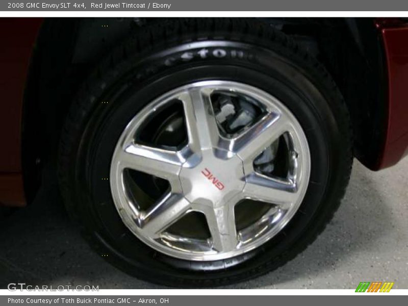 Red Jewel Tintcoat / Ebony 2008 GMC Envoy SLT 4x4
