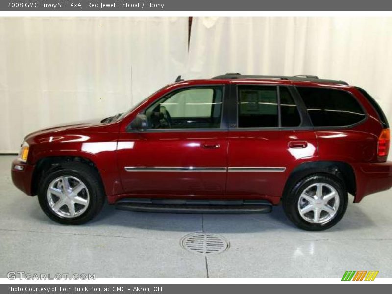 Red Jewel Tintcoat / Ebony 2008 GMC Envoy SLT 4x4