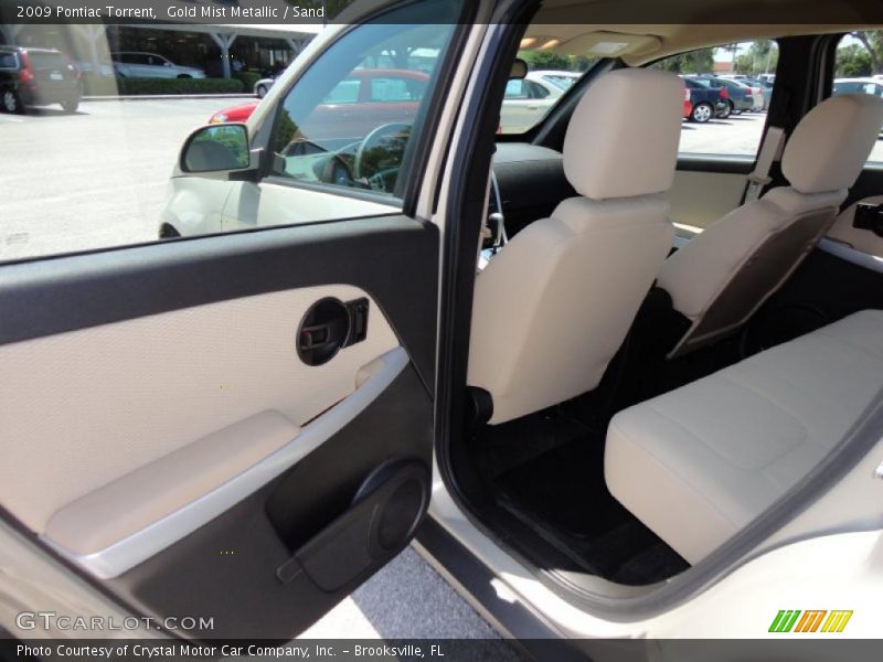 Gold Mist Metallic / Sand 2009 Pontiac Torrent