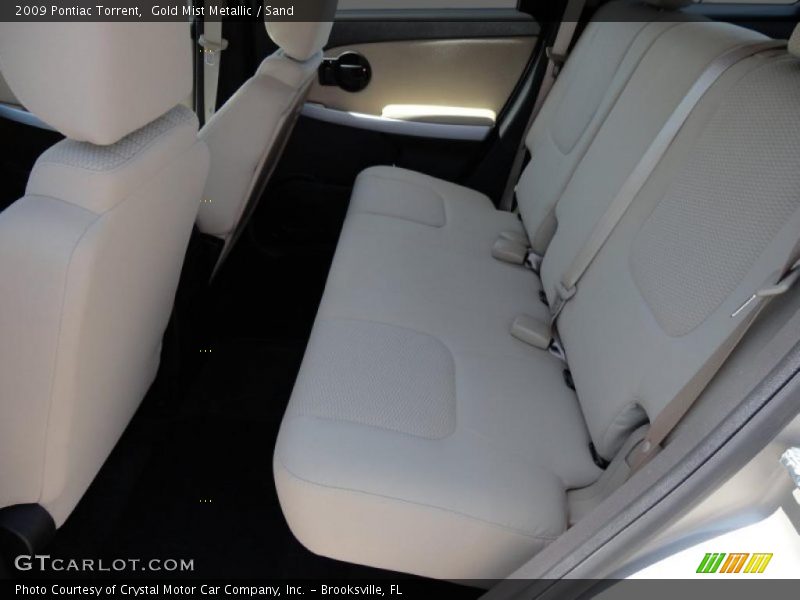 Gold Mist Metallic / Sand 2009 Pontiac Torrent