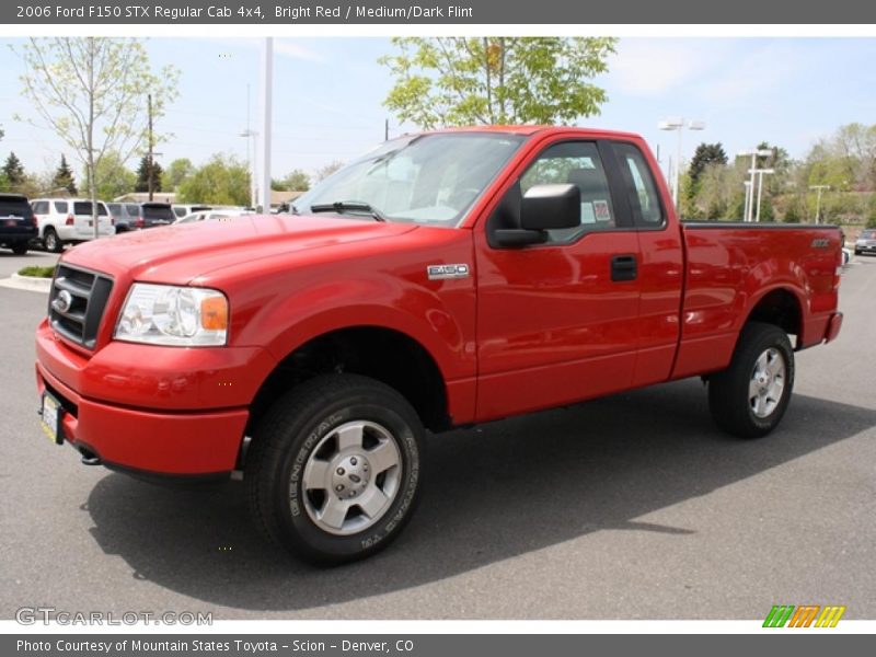 Front 3/4 View of 2006 F150 STX Regular Cab 4x4