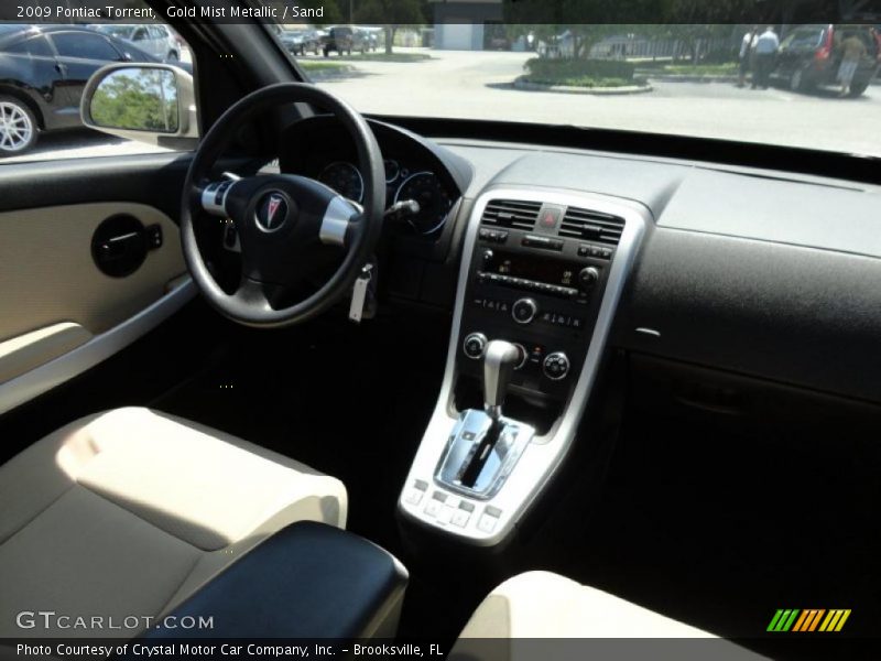 Gold Mist Metallic / Sand 2009 Pontiac Torrent