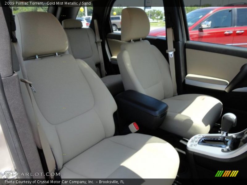 Gold Mist Metallic / Sand 2009 Pontiac Torrent