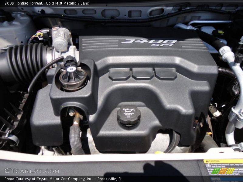  2009 Torrent  Engine - 3.4 Liter OHV 12-Valve V6