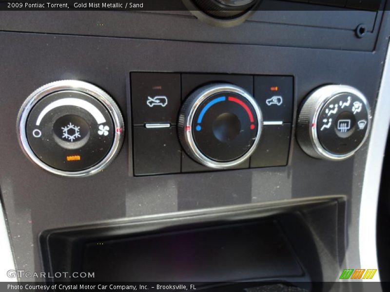 Gold Mist Metallic / Sand 2009 Pontiac Torrent
