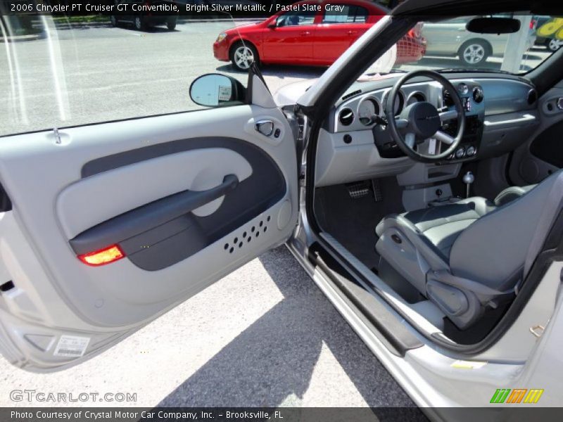  2006 PT Cruiser GT Convertible Pastel Slate Gray Interior