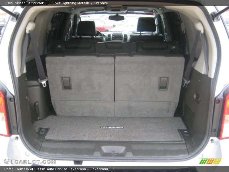 Silver Lightning Metallic / Graphite 2005 Nissan Pathfinder LE
