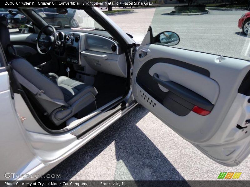 Bright Silver Metallic / Pastel Slate Gray 2006 Chrysler PT Cruiser GT Convertible