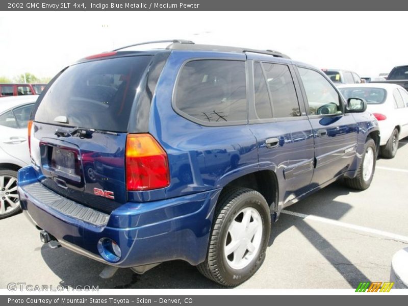 Indigo Blue Metallic / Medium Pewter 2002 GMC Envoy SLT 4x4