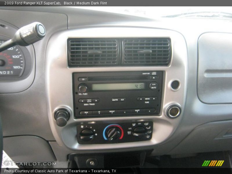 Black / Medium Dark Flint 2009 Ford Ranger XLT SuperCab