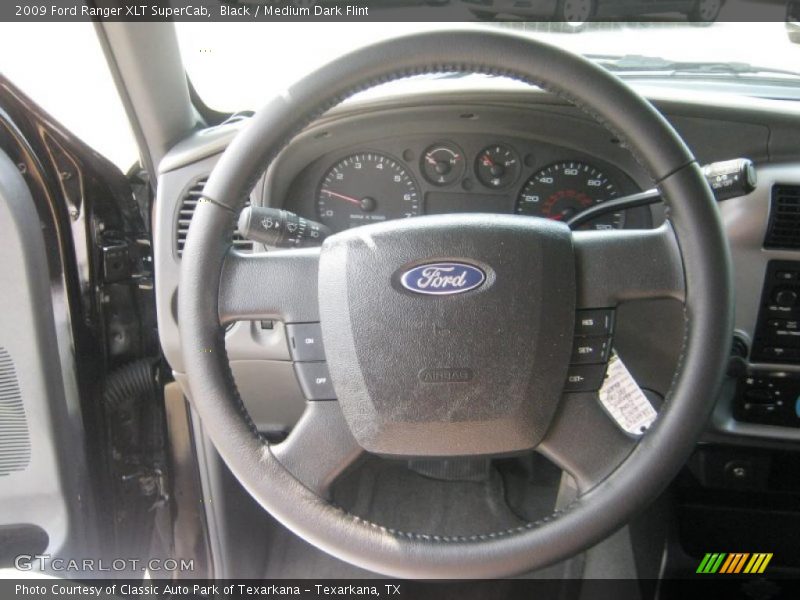Black / Medium Dark Flint 2009 Ford Ranger XLT SuperCab