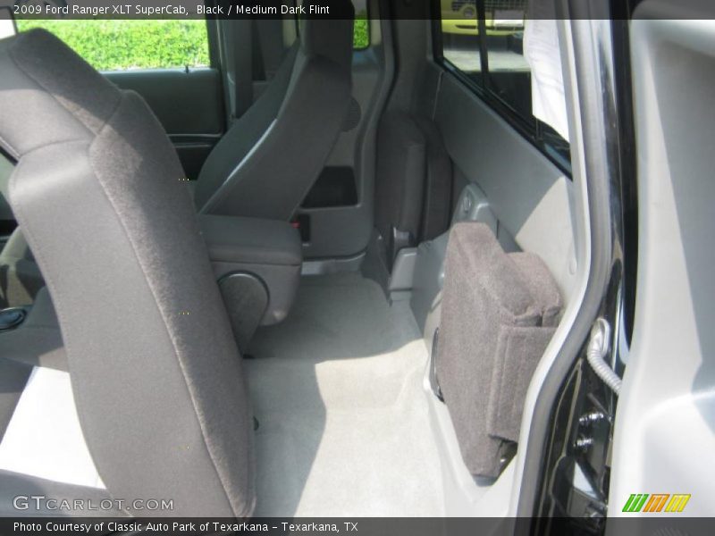 Black / Medium Dark Flint 2009 Ford Ranger XLT SuperCab