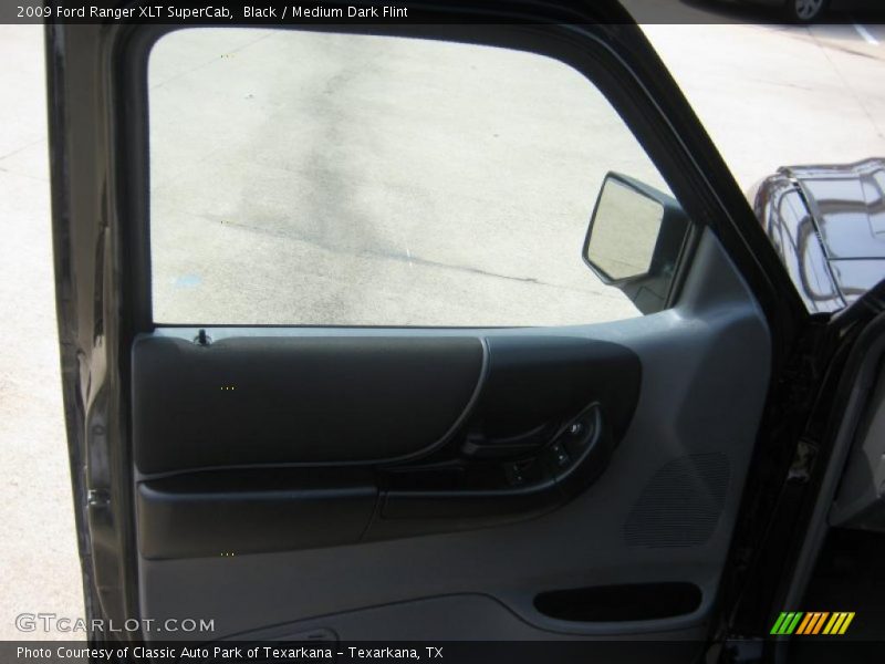 Black / Medium Dark Flint 2009 Ford Ranger XLT SuperCab