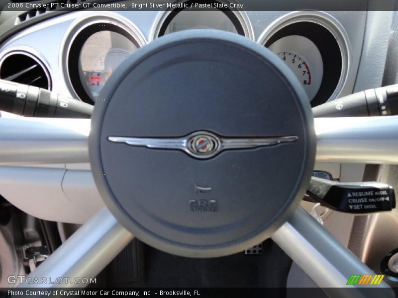 Bright Silver Metallic / Pastel Slate Gray 2006 Chrysler PT Cruiser GT Convertible