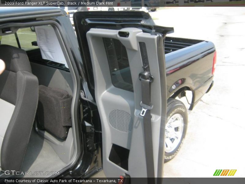 Black / Medium Dark Flint 2009 Ford Ranger XLT SuperCab