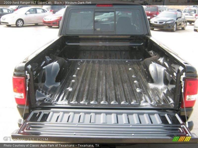 Black / Medium Dark Flint 2009 Ford Ranger XLT SuperCab