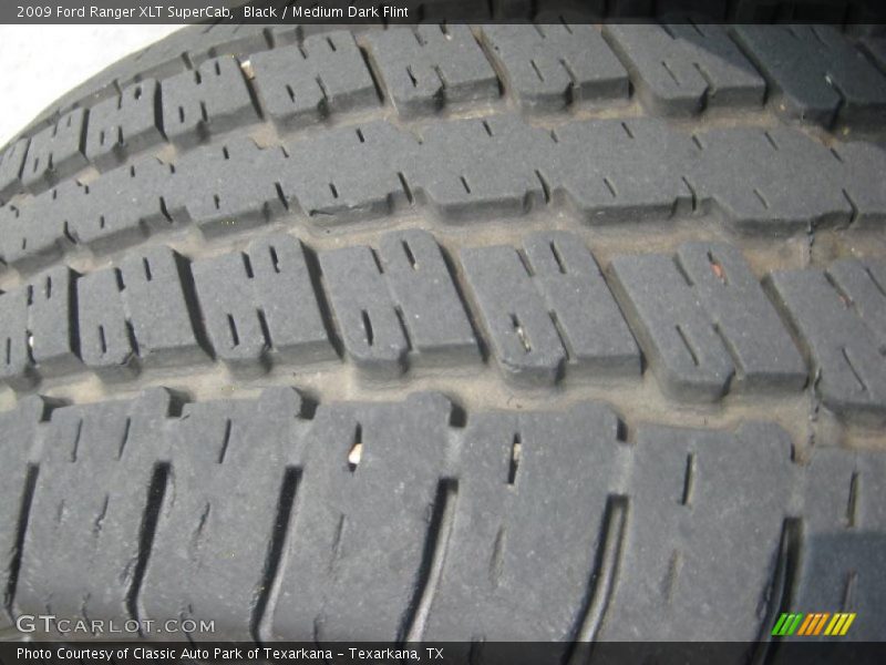 Black / Medium Dark Flint 2009 Ford Ranger XLT SuperCab