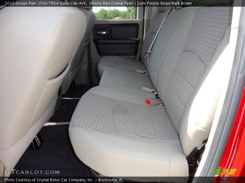 Inferno Red Crystal Pearl / Light Pebble Beige/Bark Brown 2010 Dodge Ram 1500 TRX4 Quad Cab 4x4