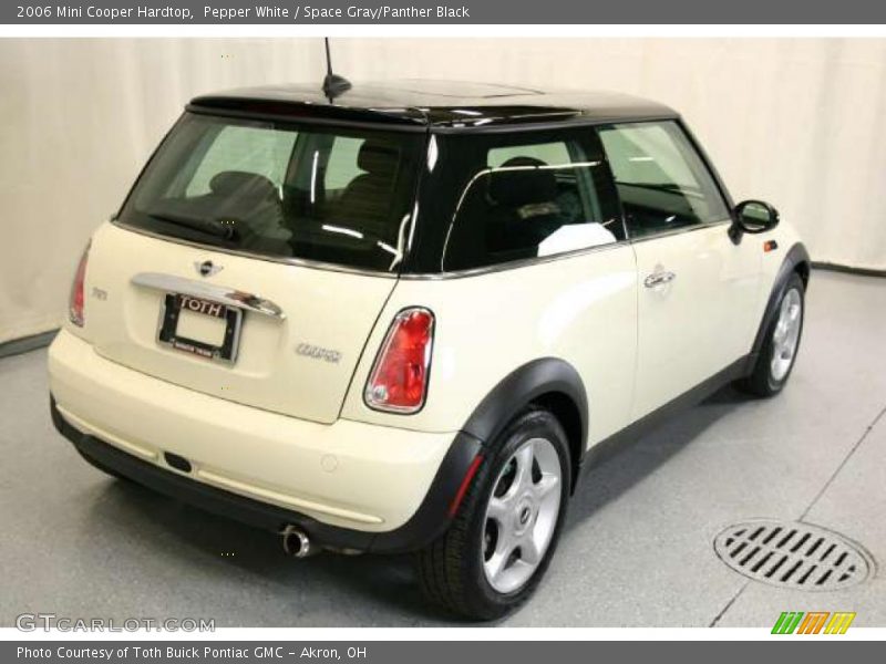 Pepper White / Space Gray/Panther Black 2006 Mini Cooper Hardtop