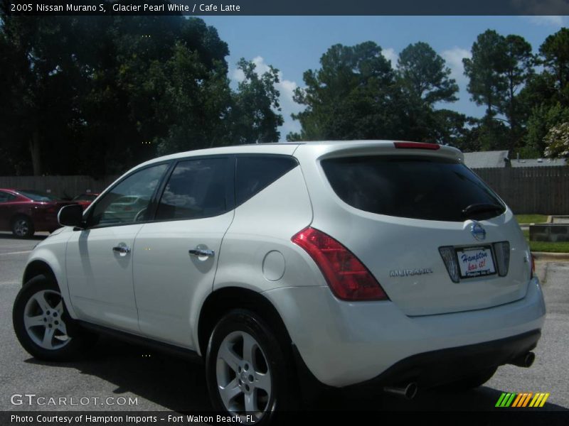 Glacier Pearl White / Cafe Latte 2005 Nissan Murano S