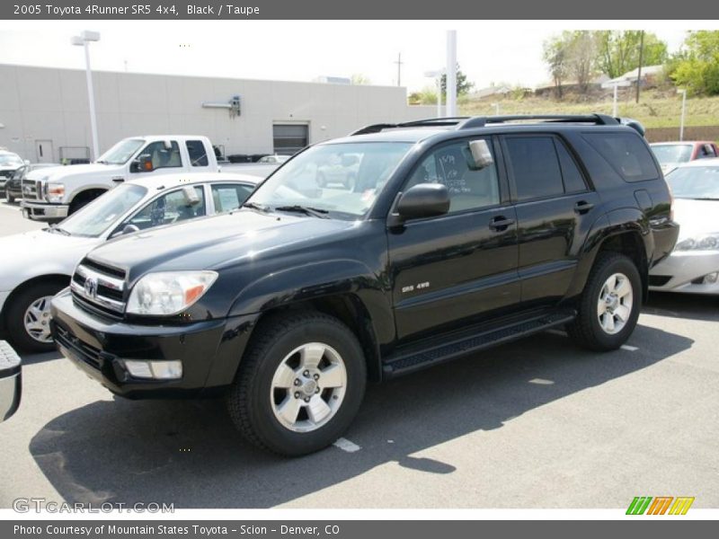 Black / Taupe 2005 Toyota 4Runner SR5 4x4