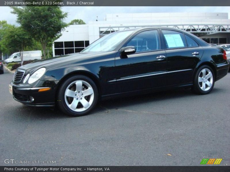 Black / Charcoal 2005 Mercedes-Benz E 320 Sedan