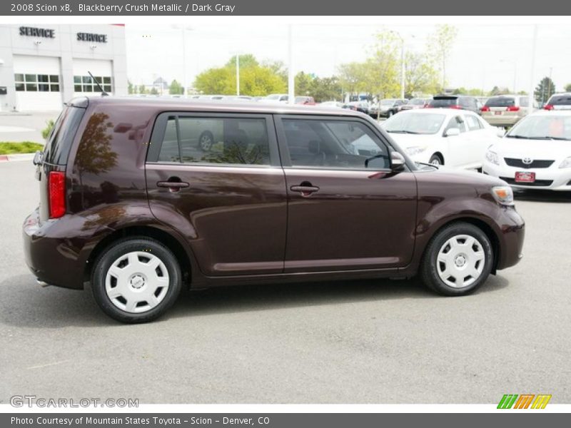 Blackberry Crush Metallic / Dark Gray 2008 Scion xB