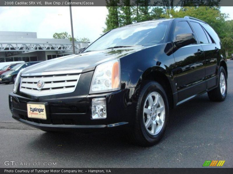 Blue Chip / Cashmere/Cocoa 2008 Cadillac SRX V6