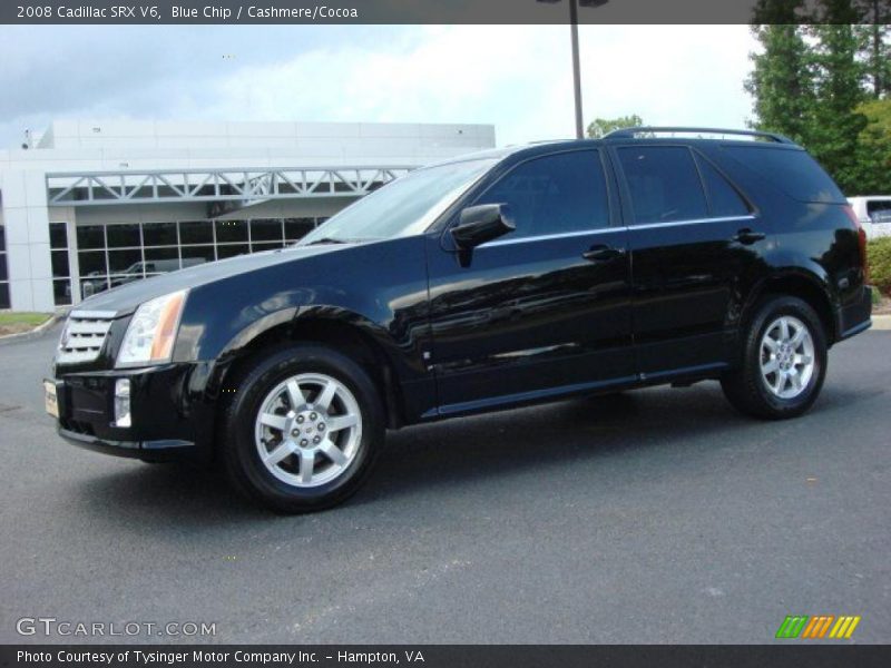 Blue Chip / Cashmere/Cocoa 2008 Cadillac SRX V6