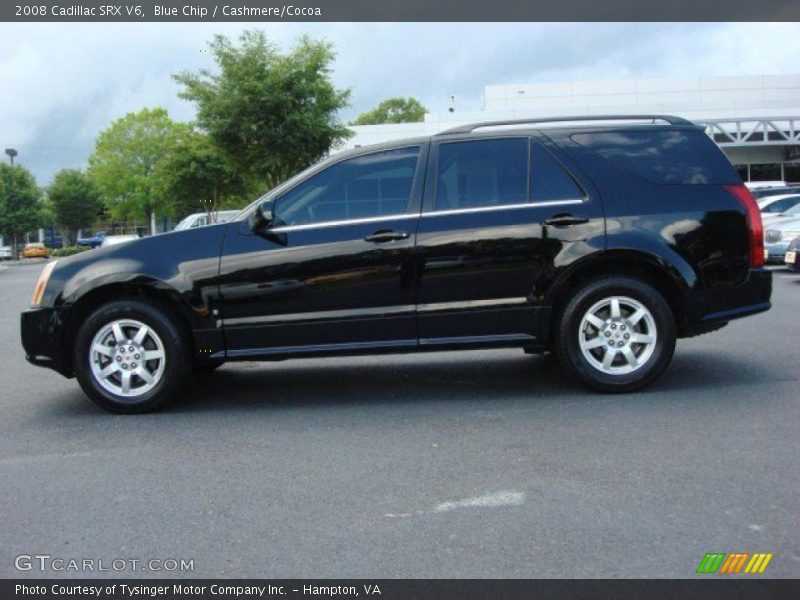 Blue Chip / Cashmere/Cocoa 2008 Cadillac SRX V6