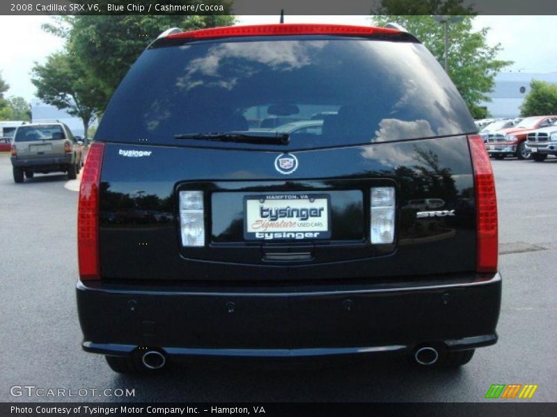 Blue Chip / Cashmere/Cocoa 2008 Cadillac SRX V6
