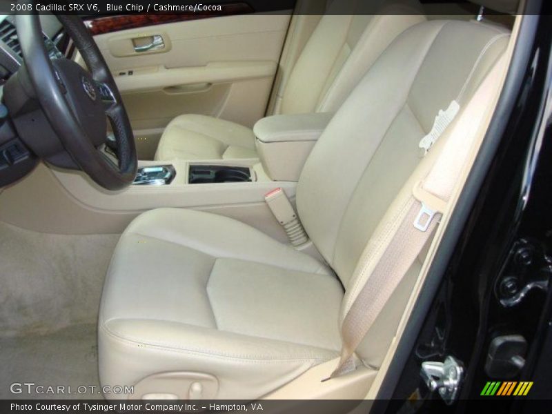 Blue Chip / Cashmere/Cocoa 2008 Cadillac SRX V6
