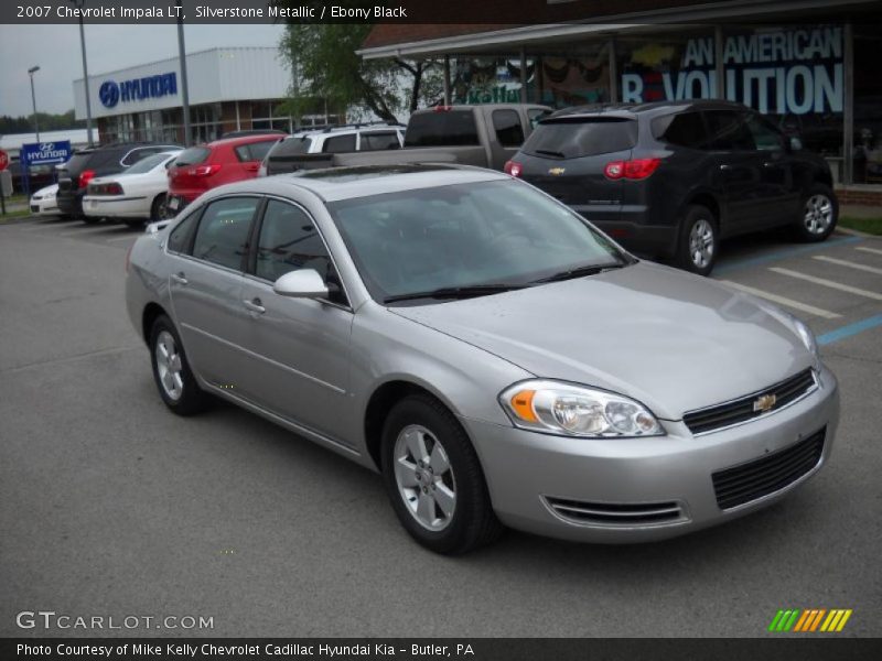 Silverstone Metallic / Ebony Black 2007 Chevrolet Impala LT